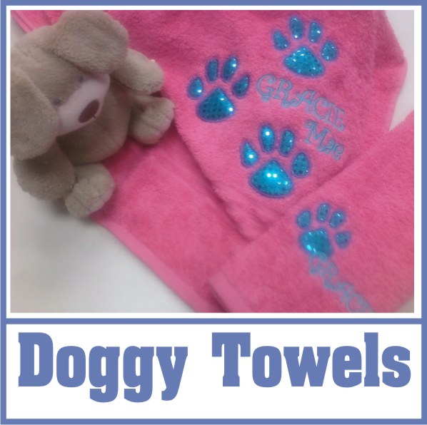 Personalized Doggy Towel