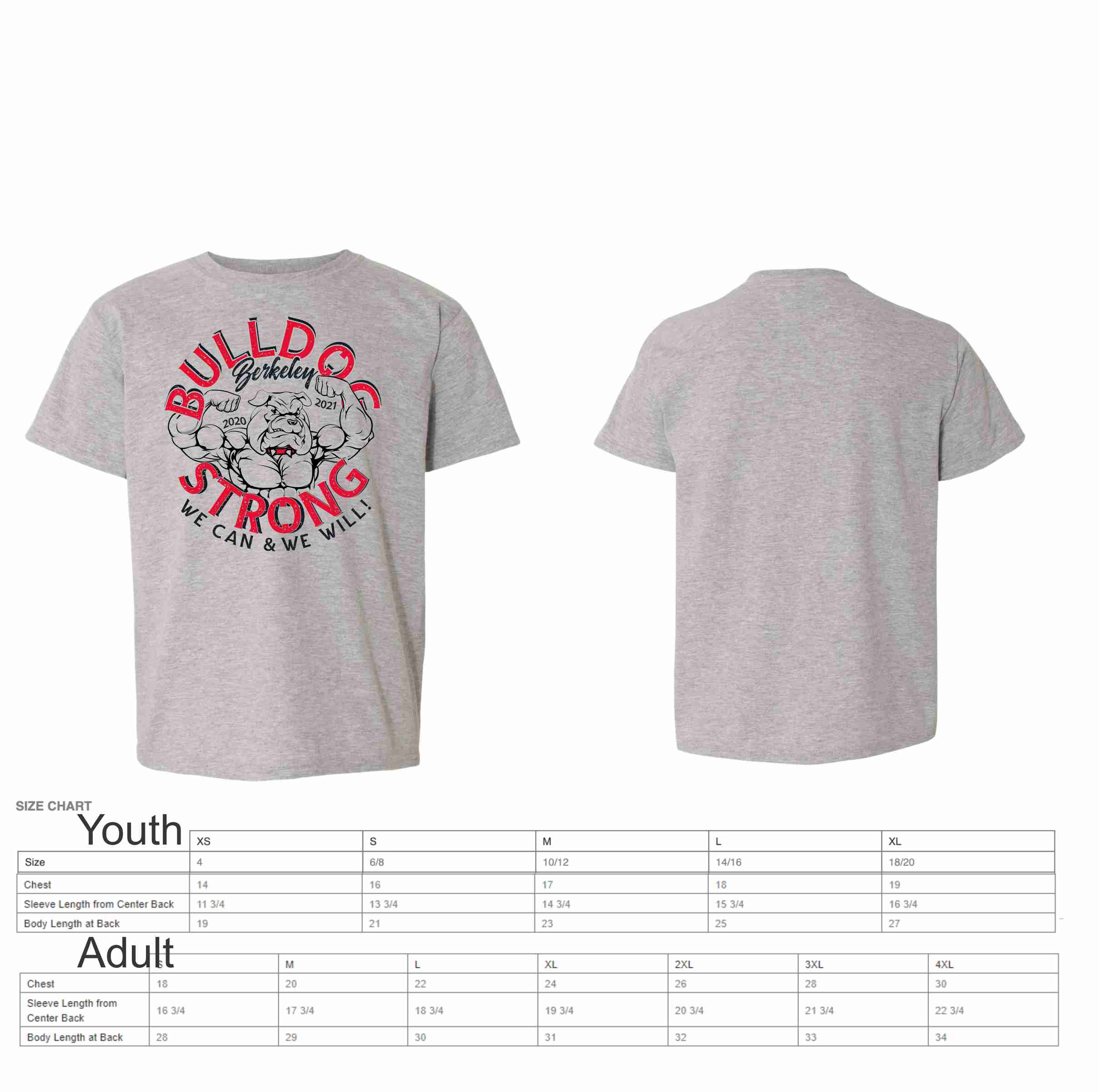 01 Heather Grey T-Shirt