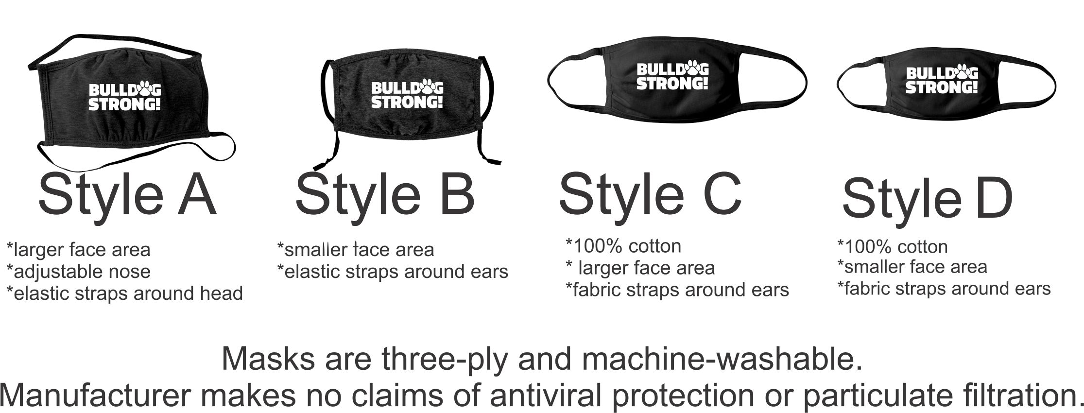 00 Bulldog Strong Mask