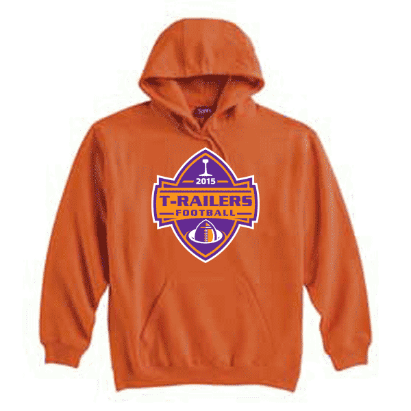 Orange super-10 hoodie 