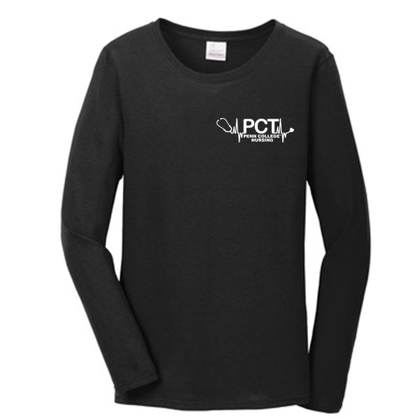 LADIES LONG SLEEVE BLACK