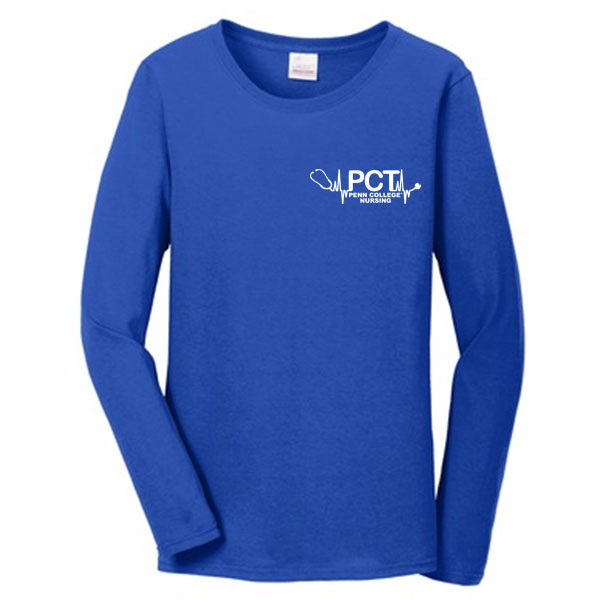 LADIES LONG SLEEVE ROYAL