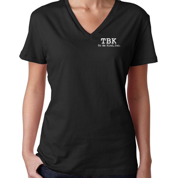 TBK ladies V Small Print