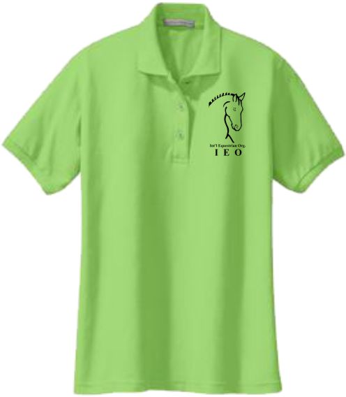 08. LADIES short sleeve cotton polo shirt