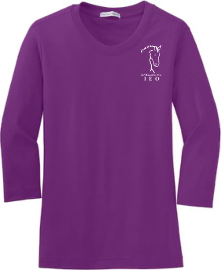 13. LADIES scoop neck shirt
