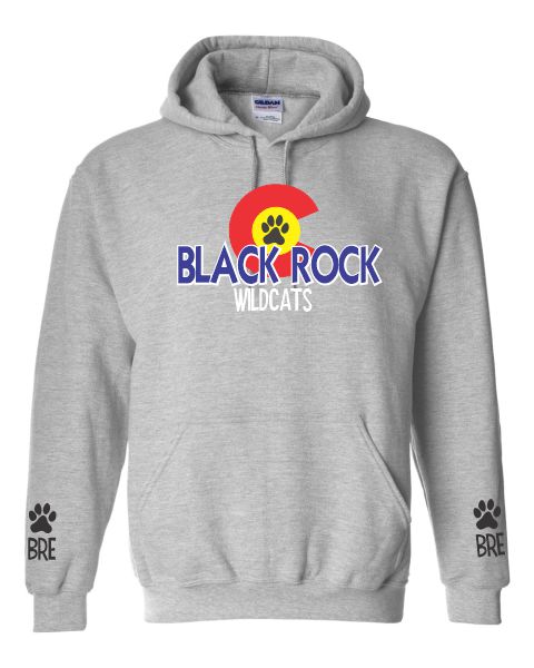 #18 Colorado Black Rock Hoodie