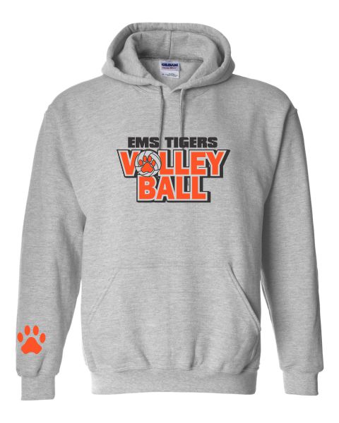 #11 2019 EMS Volleyball Hoodie
