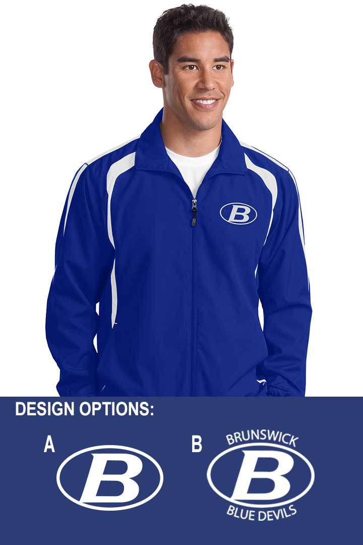 Outerwear - Full Zip Jacket with Embroidery