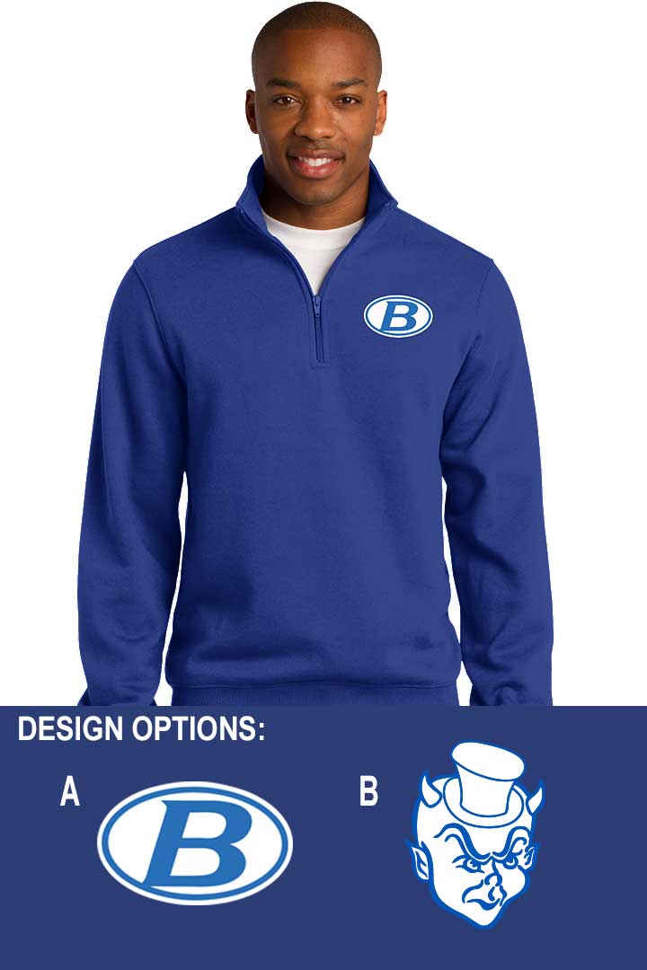 Outerwear - Quarter Zip Sweat Shirt