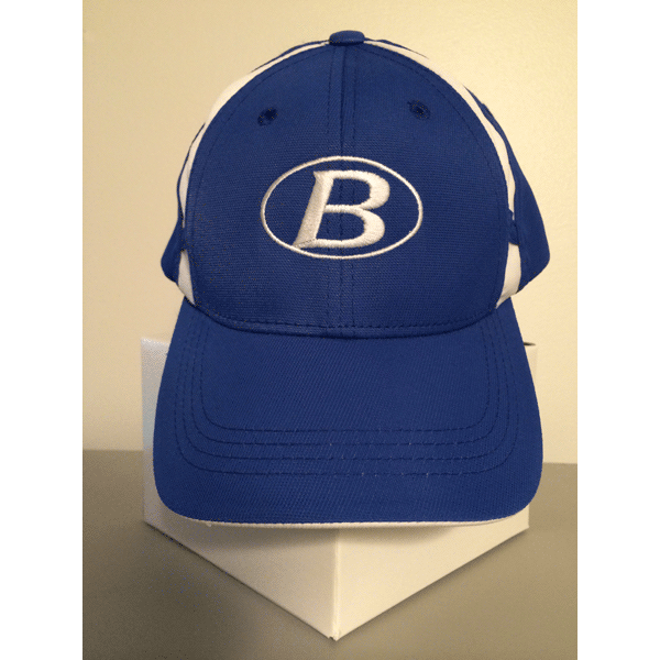 Headwear - Blue and White Ball Cap