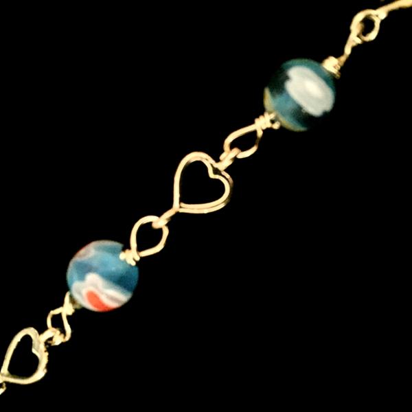 158D <b><br />8MM MULTI GLASS BEAD</b>