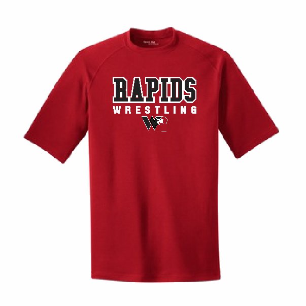 Sport Tek Red Performance T-shirt