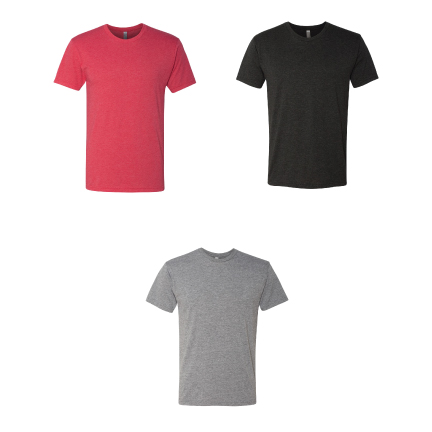 6010 Next Level Men's Tri-Blend Crew