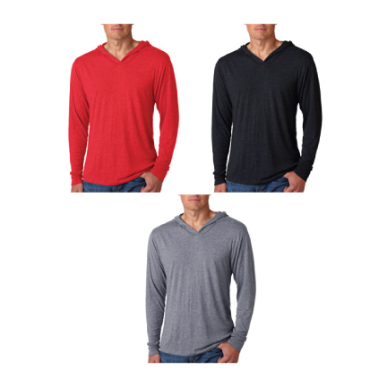Next Level Unisex Tri-Blend Long-Sleeve Hood