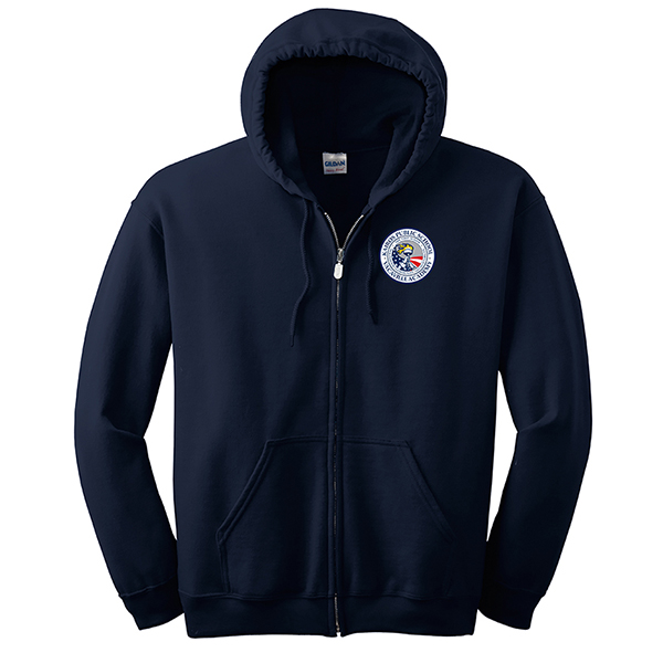 FULL ZIP HOODED SWEATSHIRT