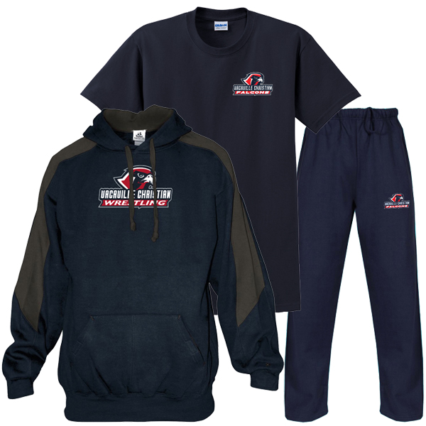 WRESTLING,HOOD,SWEATPANT,T-SHIRT