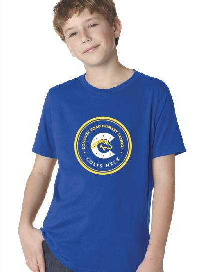 B) Royal Blue (Youth) Next Level Tee CONOVER ROAD PRIMARY SCHOOL