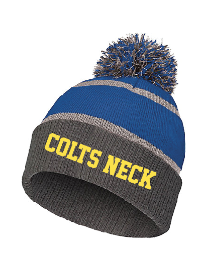 F) Royal Blue Holloway Reflective Beanie