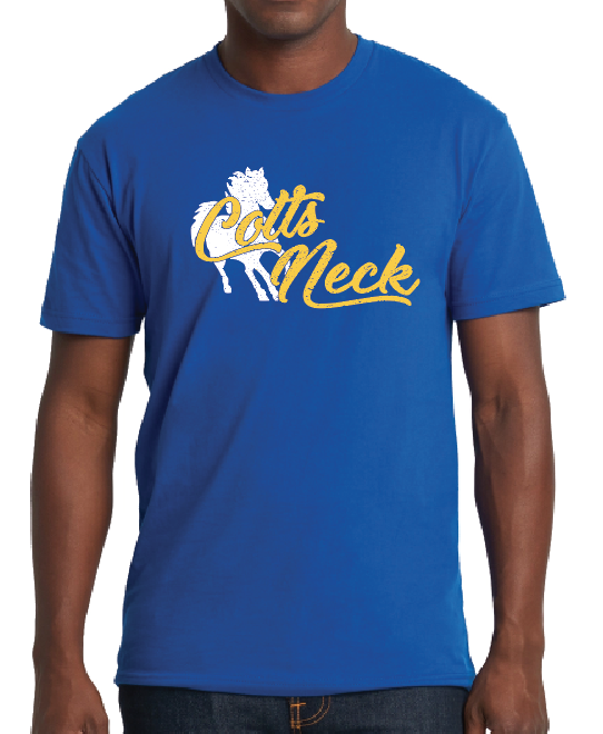 I) Colts Neck Next Level Navy T Shirt