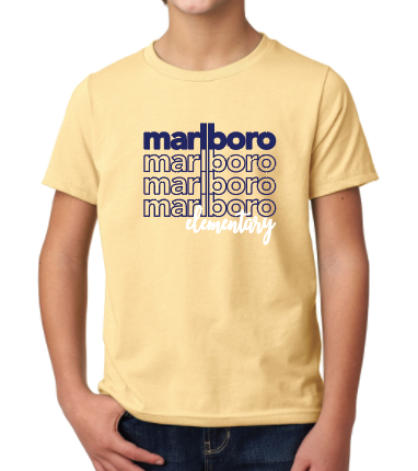 B) First Grade, Banana Cream Next Level T-Shirt