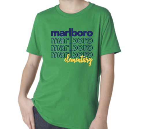 E) Fourth Grade, Kelly Green Next Level T-Shirt