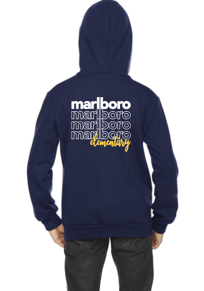 H) American Apparel Navy Hoodie