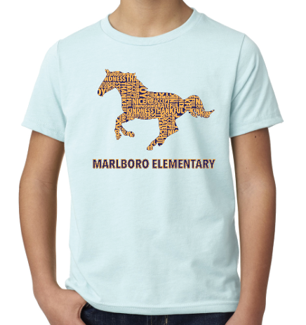 A) Kindergarten, Next Level Ice Blue T-Shirt