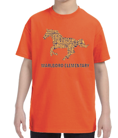 F) Fifth Grade, Gildan Orange T-Shirt