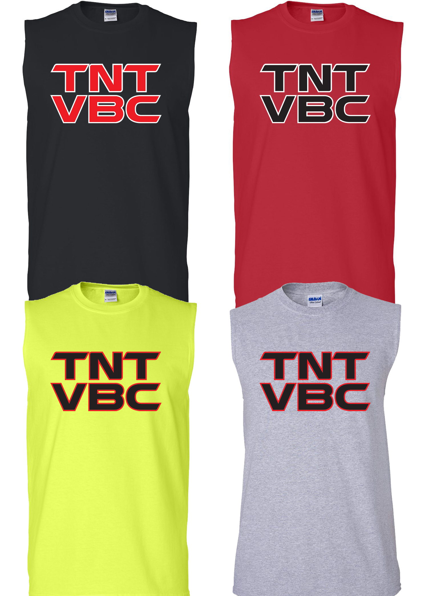 Boys Sleeveless Practice t Shirt