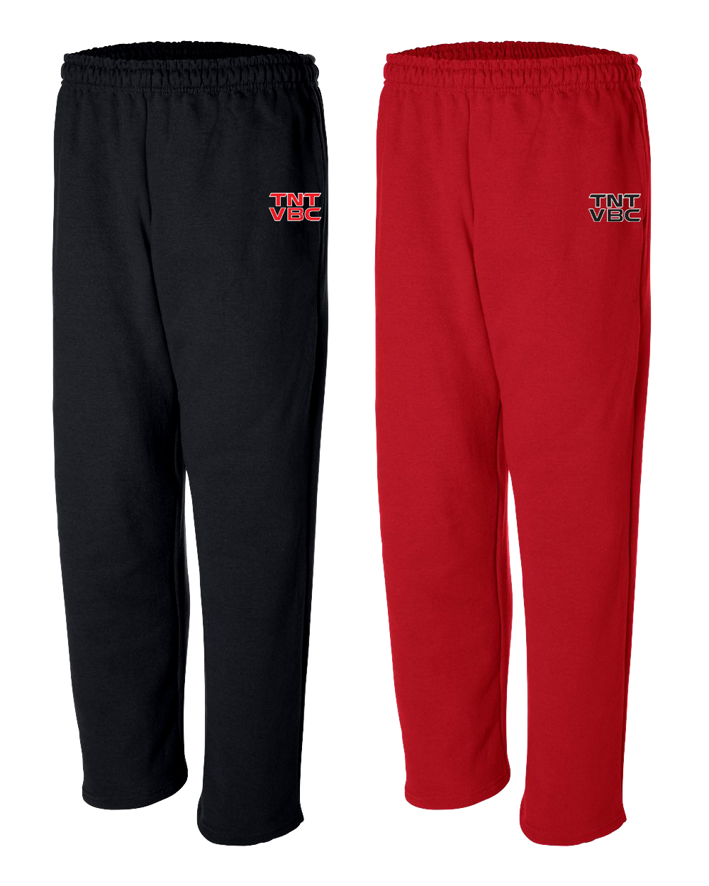 Open Bottom Pants with pockets