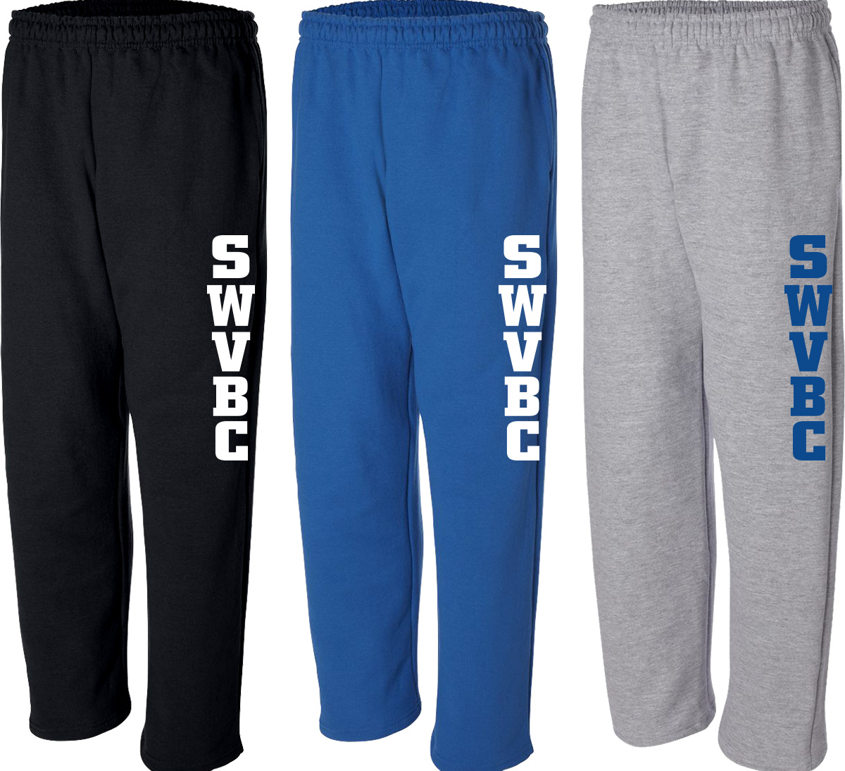 Sweatpants Open Bottom