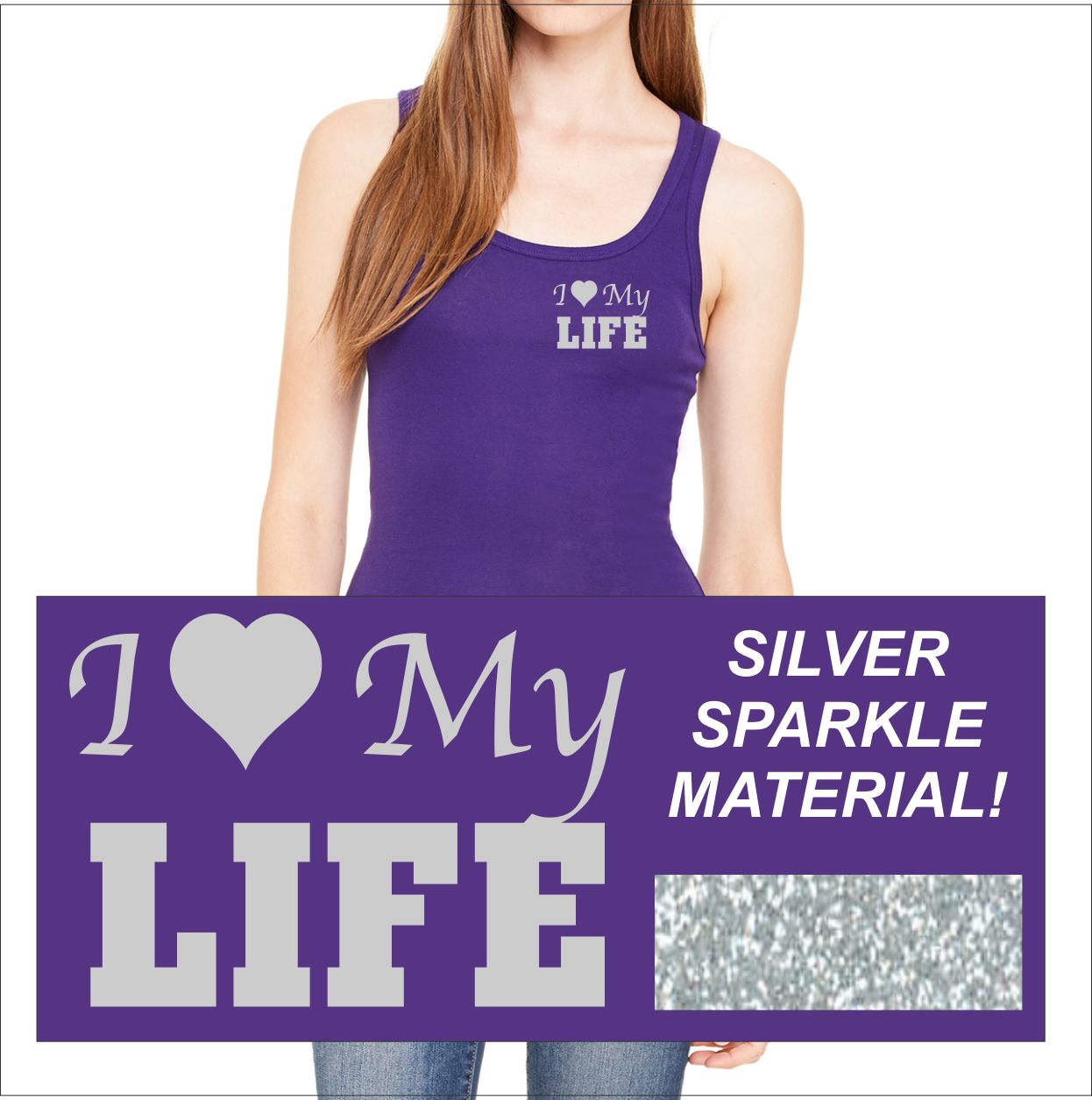 I Love My LIFE-Purple