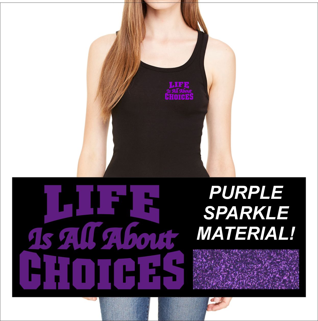 Life Is All About CHOICES 1-Black