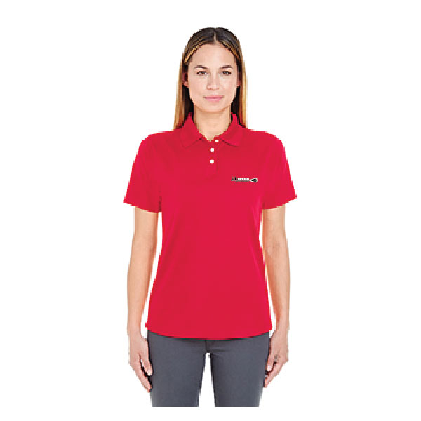 Women's 100% Polyester Polo