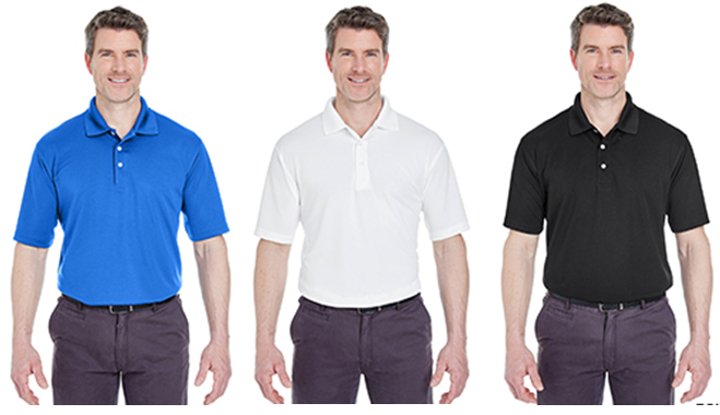 Cool & Dry Stain-Release Performance Polo