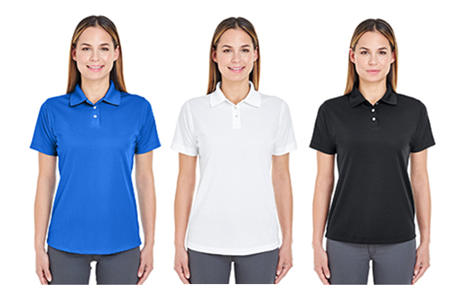 Ladies Cool & Dry Stain-Release Performance Polo