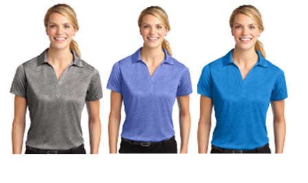Ladies Heather Contender Polo