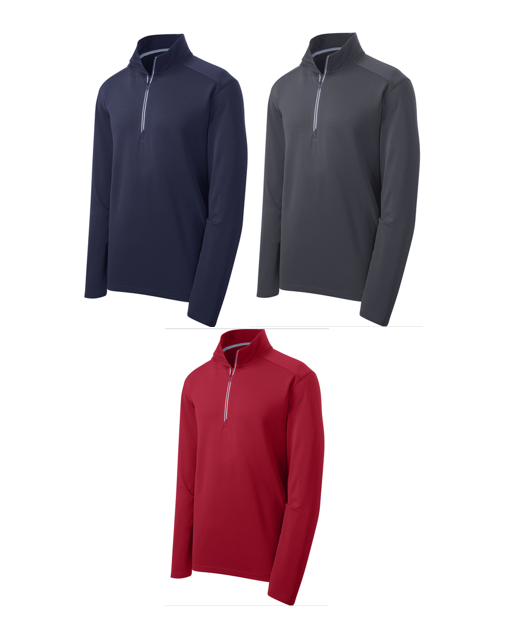 Adult Textured 1/4 Zip