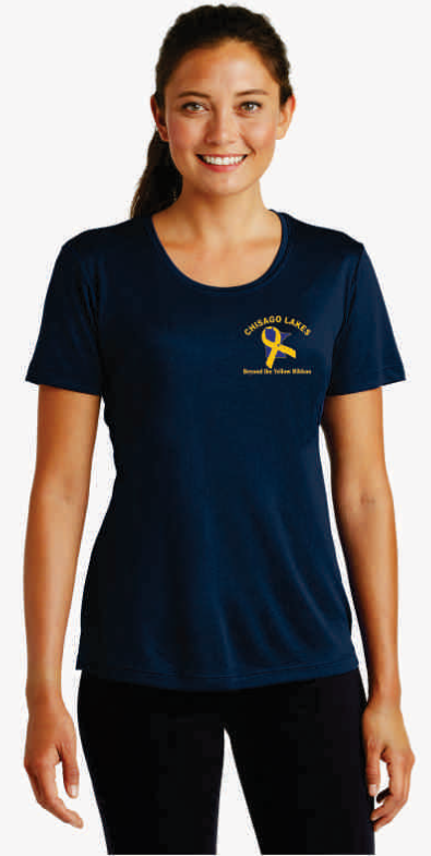 SKU LST350: Ladies Athletic Tshirt