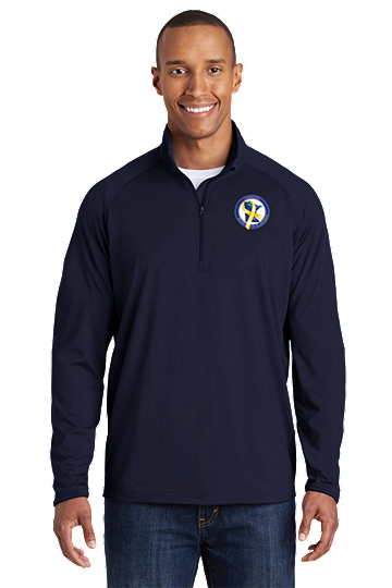 SKU ST850: Sport-Tek Sport-Wick Stretch 1/2-Zip Pullover