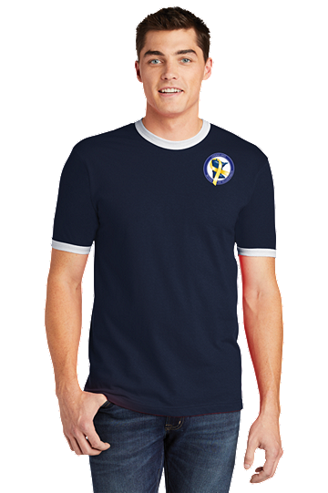 SKU 2410W: Fine Jersey Ringer T-shirt 