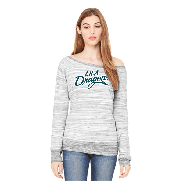 SKU BC7501: Ladies Off the Should Sweatshirt