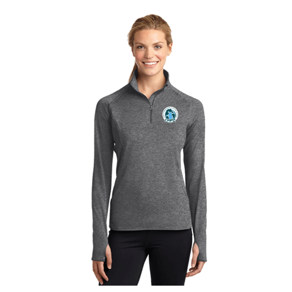 SKU LST850:Ladies Sport-Wick Stretch 1/2-Zip Pullover