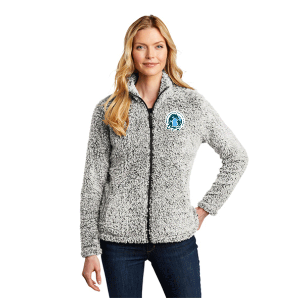 SKU L131: Ladies Cozy Fleece Jacket