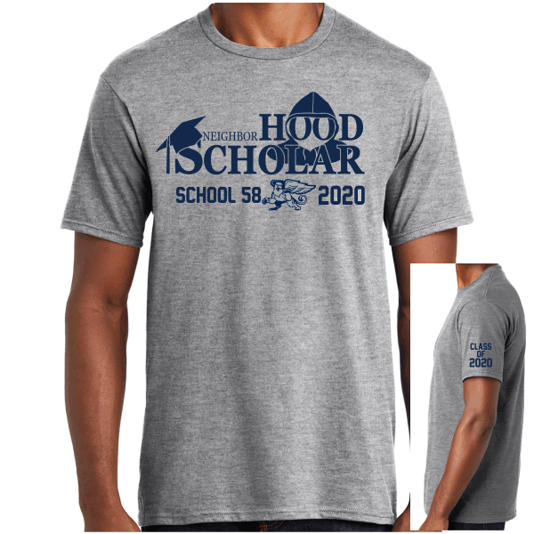 04 NHS School 58 Class of 2020 T-Shirt PC450