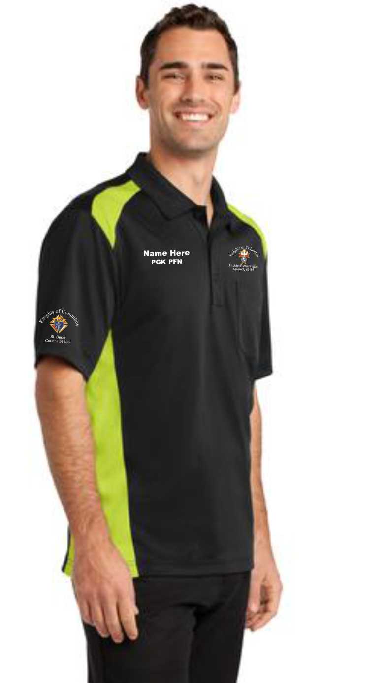 Snag-Proof Color Block Polo CS416