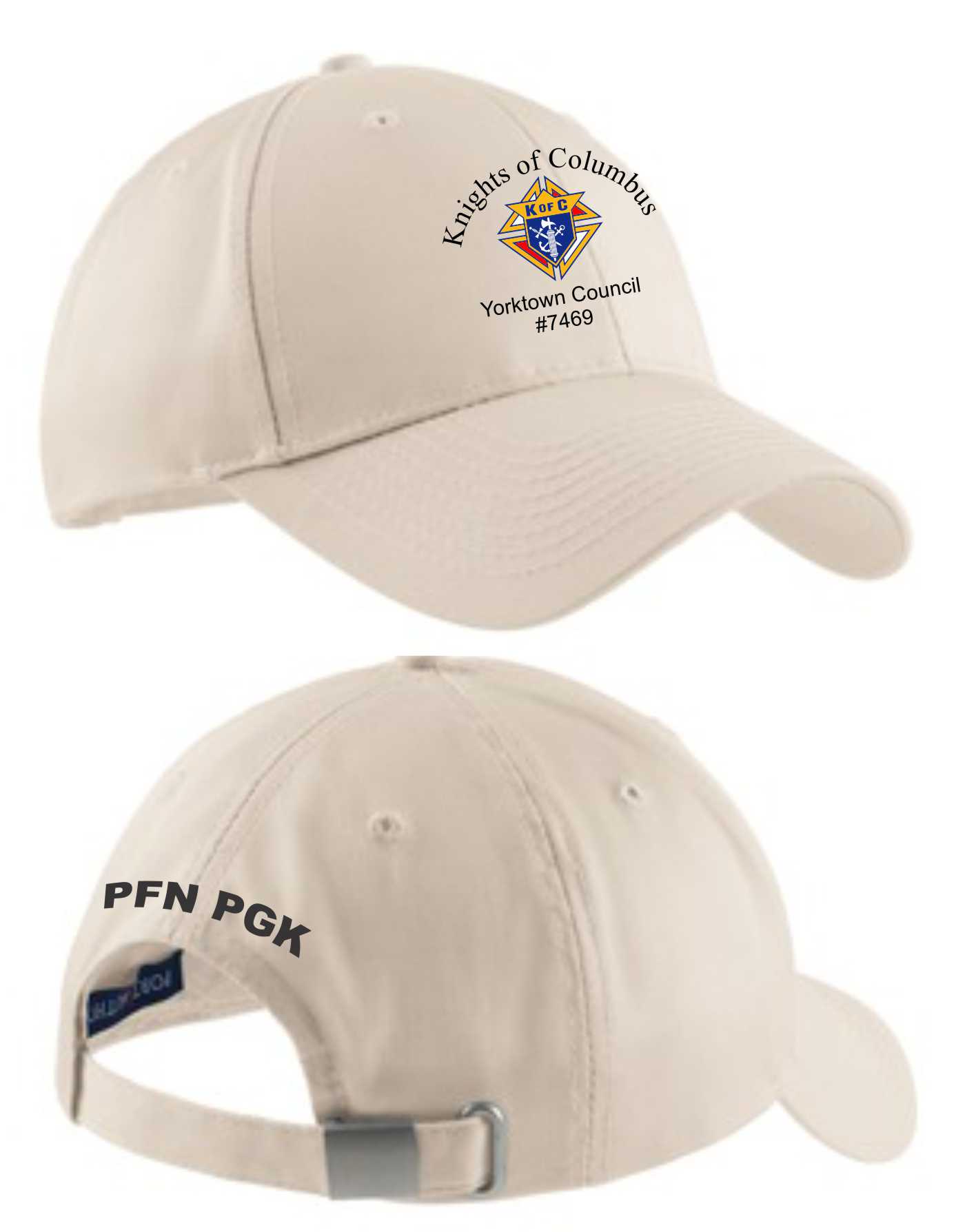 Adjustable Unstructured Hat C608