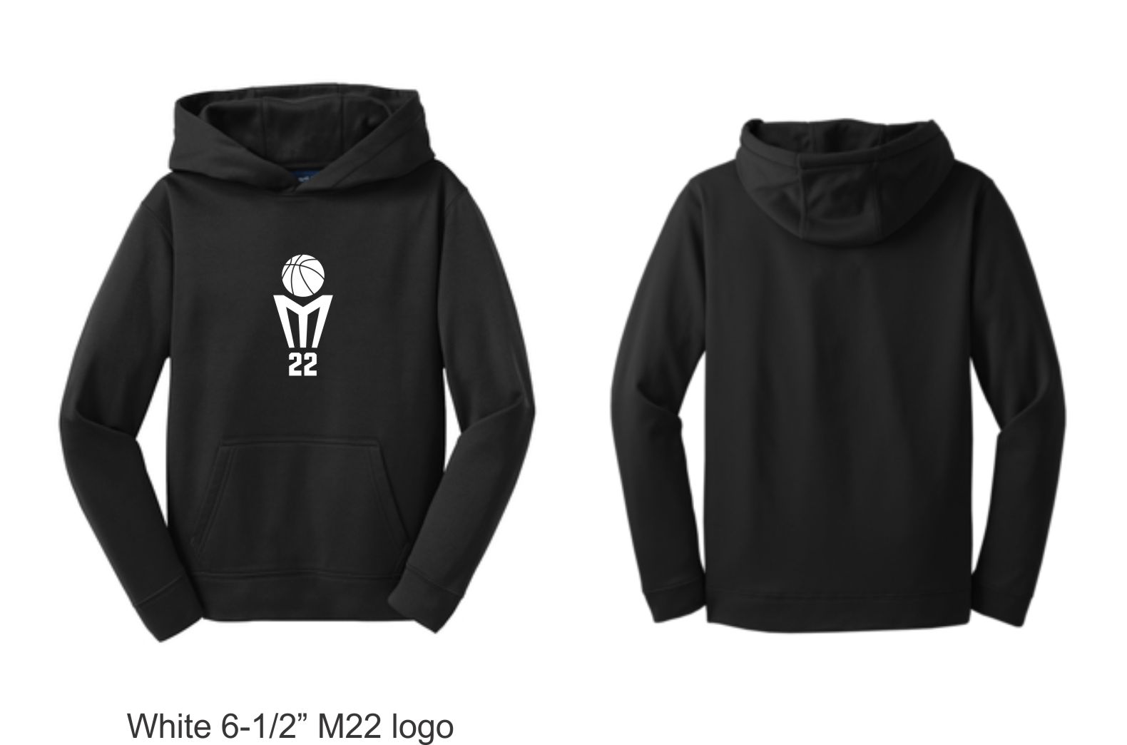 F244 - Sport Wick Hooded Sweatshirt (Optional)