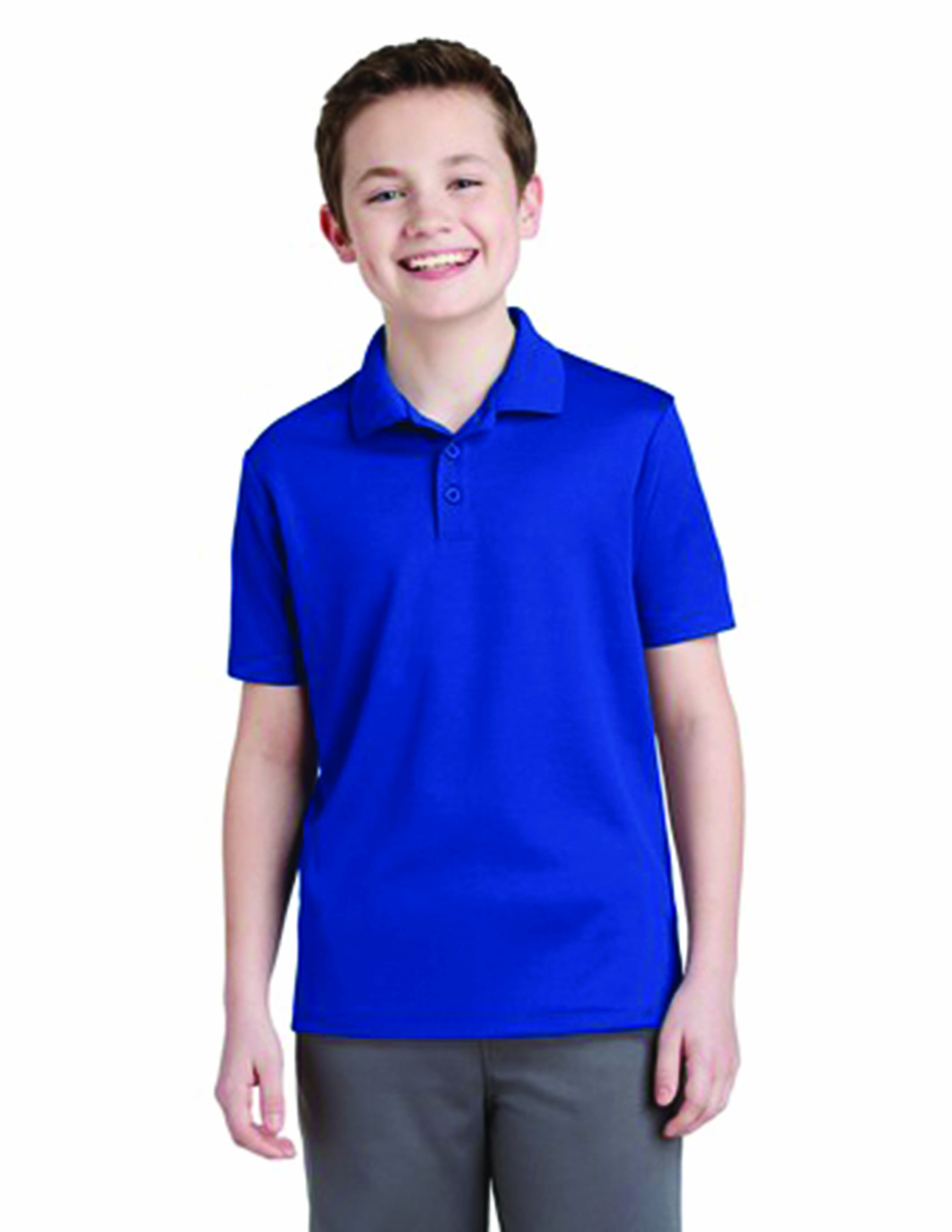 Sport-Tek Youth PosiCharge RacerMesh Polo - Blank