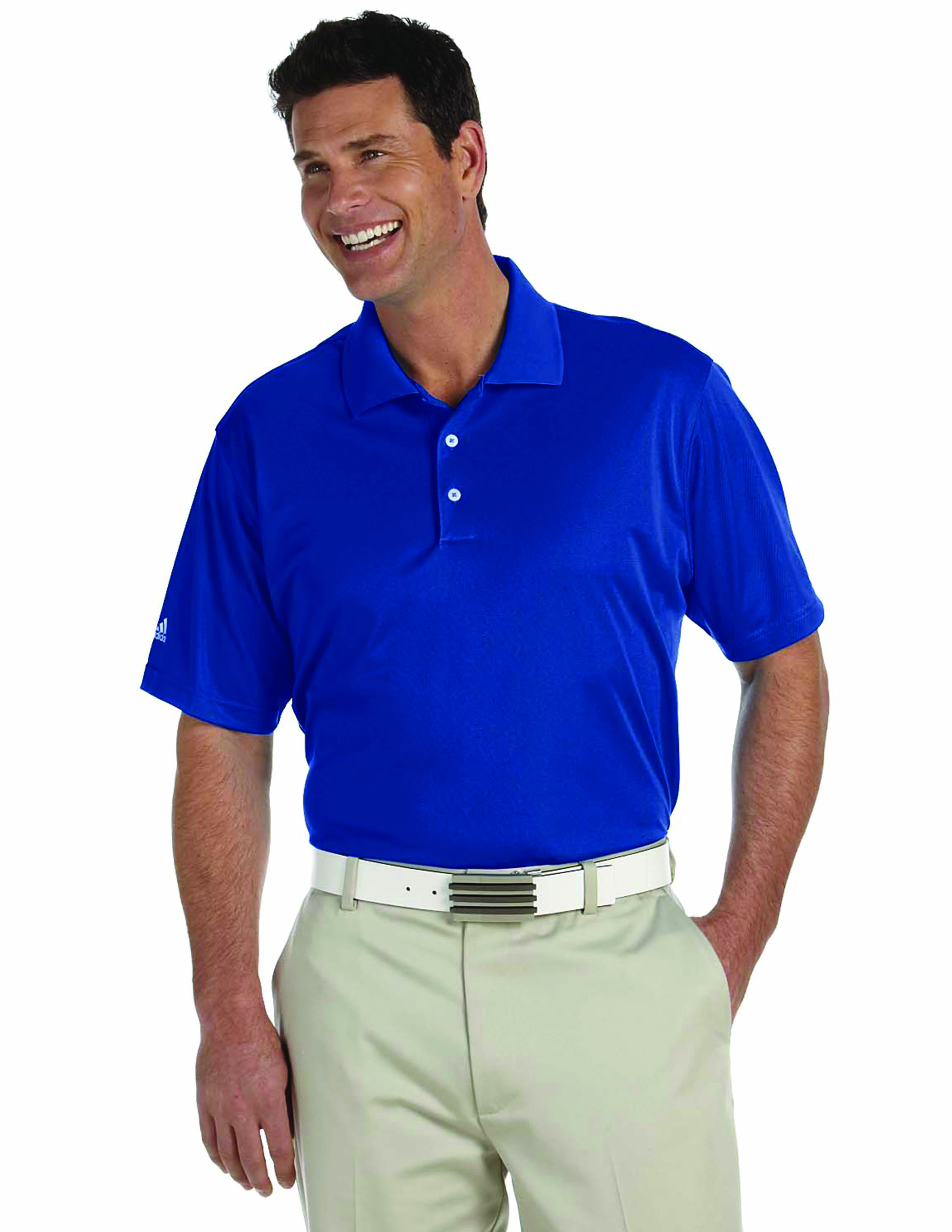 Adidas Golf Men's climalite Basic Short-Sleeve Polo - Blank